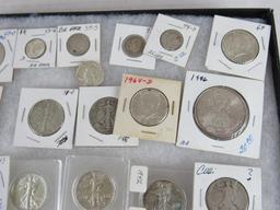 Misc. Lot $7.00 Face Value US 90% Silver Coinage