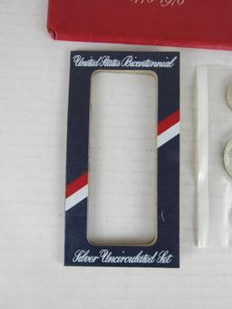 Lot (2) 1976 S Bicentennial Silver Mint UNC Sets in Original Envelope