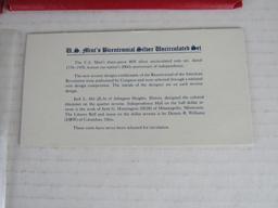 Lot (2) 1976 S Bicentennial Silver Mint UNC Sets in Original Envelope