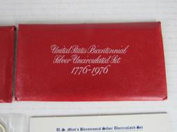 Lot (2) 1976 S Bicentennial Silver Mint UNC Sets in Original Envelope