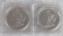 1887-S & 1890-S Morgan Silver Dollars