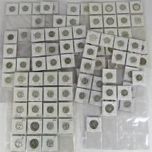Lot (105) 1932-1964 Washington Silver Quarters $26.25 Face Value