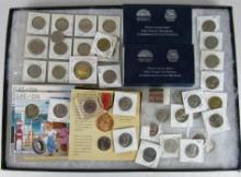 Large Lot (54) Assorted US .50 Half Dollars