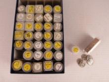 HUGE LOT (35 Rolls) US States Washington Quarters ($350.00 Face)