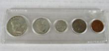 1953 US Silver Proof Coin Set in Whitman Holder