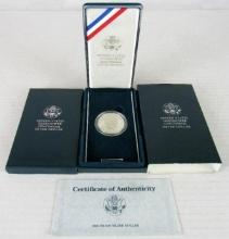 Beautiful 1990 Eisenhower Centennial US Silver Proof Dollar MIB