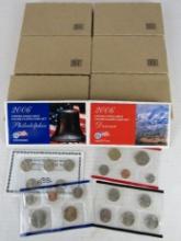 Lot (6) 2006 P & D US Mint Sets (5- Sealed)