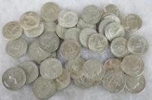 Roll (40) 1964-D Silver Washington Quarters ($10 Face)