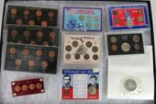 Estate Lot of Assorted Comemmorative Coin Sets w/ 90% Silver