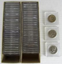 Estate Fresh Lot (57) 1971 - 2000 US Kennedy .50 Half Dollars