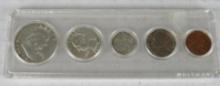 1958 US Silver Mint Set in Whitman Holder