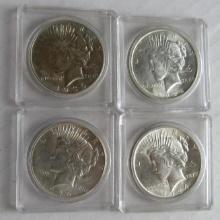 1922, 1924, 1926, 1935 Peace Silver Dollars