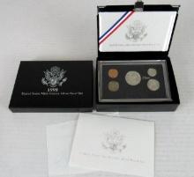 1998 US Mint Premier (Black Box) Silver Proof Set MIB
