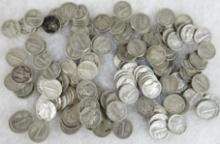 Lot (150) Mixed Date Silver Mercury Dimes (15.00 Face Value)