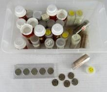 Large LOT (15+ Rolls) US 1980's-90's Washington Quarters ($150.00 Face+)