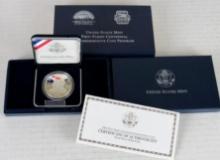 Beautiful 2003 First Flight Centennial US Mint Silver Proof Dollar MIB