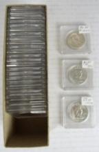 Lot (27) 1948-1959 Franklin Silver Half Dollars Mixed Dates