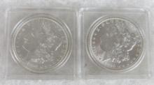 1896 & 1898 Morgan Silver Dollars
