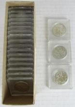 Lot (20) 1940's Walking Liberty Silver Half Dollars