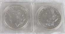 1884-O & 1900 Morgan Silver Dollars