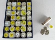 HUGE LOT (35 Rolls) US States Washington Quarters ($350.00 Face)