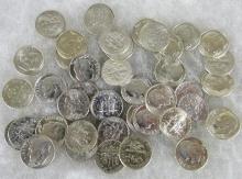Lot (43) 1960-1964 Silver Roosevelt Dimes ($4.30 Face)