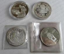 (3) .999 Pure Silver 1oz. Rounds + 1 .900 Silver Round