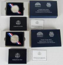Lot (2) 2003 First Flight Wright Brothers Centennial US Silver Dollar MIB