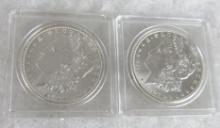 1897 & 1897-S Morgan Silver Dollars