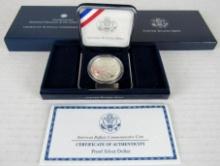 2001 Smithsonian American Buffalo US Silver Proof Bullion Coin MIB .999