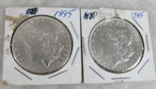 (2) 1885 Morgan Silver Dollars