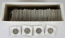 Lot (60) Mixed Date 1946-1964 Silver Roosevelt Dimes