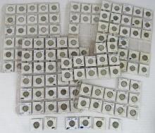 Lot (140) 1916-1945 Silver Mercury Dimes