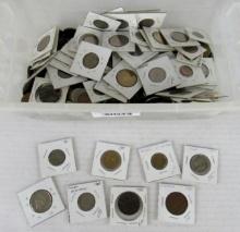 HUGE Estate Lot (Over 11 Lbs.) Assorted Vintage Foreign Coins w/ Silver