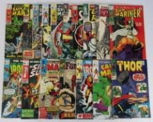 Lot (17) Silver Age Marvel