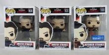 Lot (3) Funko Pop Dr. Strange Figures MIB. Including Walmart Exclusive