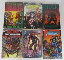 Lot (5) Marvel Hardcovers- All Sealed