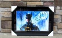 Artist Signed Rob Prior Michael Keaton BATMAN AP Giclee Print 7/25 Framed