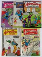 Adventure Comics Early Silver Age Lot-266, 271, 289, 299, 331