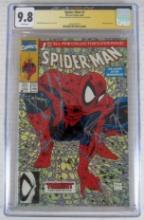 Spider-Man #1 (1990) Signed Tod McFarlane CGC 9.8 Gold Label!