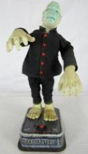 Beautiful 1960's TN (Japan) Tin Battery Operated Frankenstein (WORKING)