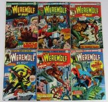 Werewolf by Night Bronze Age Lot 4, 6, 12, 15, 23, 38