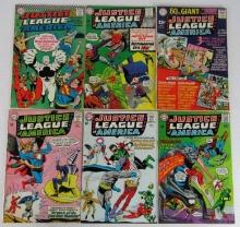 Justiice League of America Silver Age Lot #32, 35, 36, 39, 42, 43