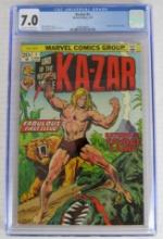 Ka-Zar #1 (1974) Bronze Age Marvel/ Key 1st Issue CGC 7.0