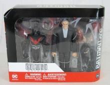 Rare DC Batman Beyond Batman & Bruce Wayne Action Figure Set MIP