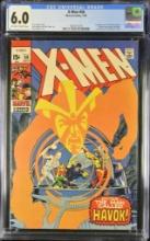 X-Men #58 (1969) Key 1st Appearance HAVOK CGC 6.0