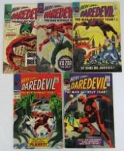Daredevil Silver Age Lot #10, 14, 24, 28, 33