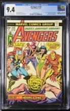 Avengers #133 (1975) Key Origin of Vision & Mantis CGC 9.4