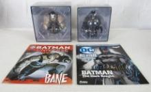 Lot (2) Eaglemoss DC Batman Universe Bust Sculptures MISP w/ Publications