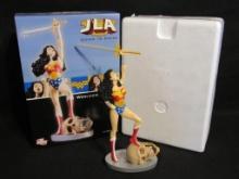 Beautiful DC Direct JLA Wonder Woman Cover to Cover 9.5" Statue MIB